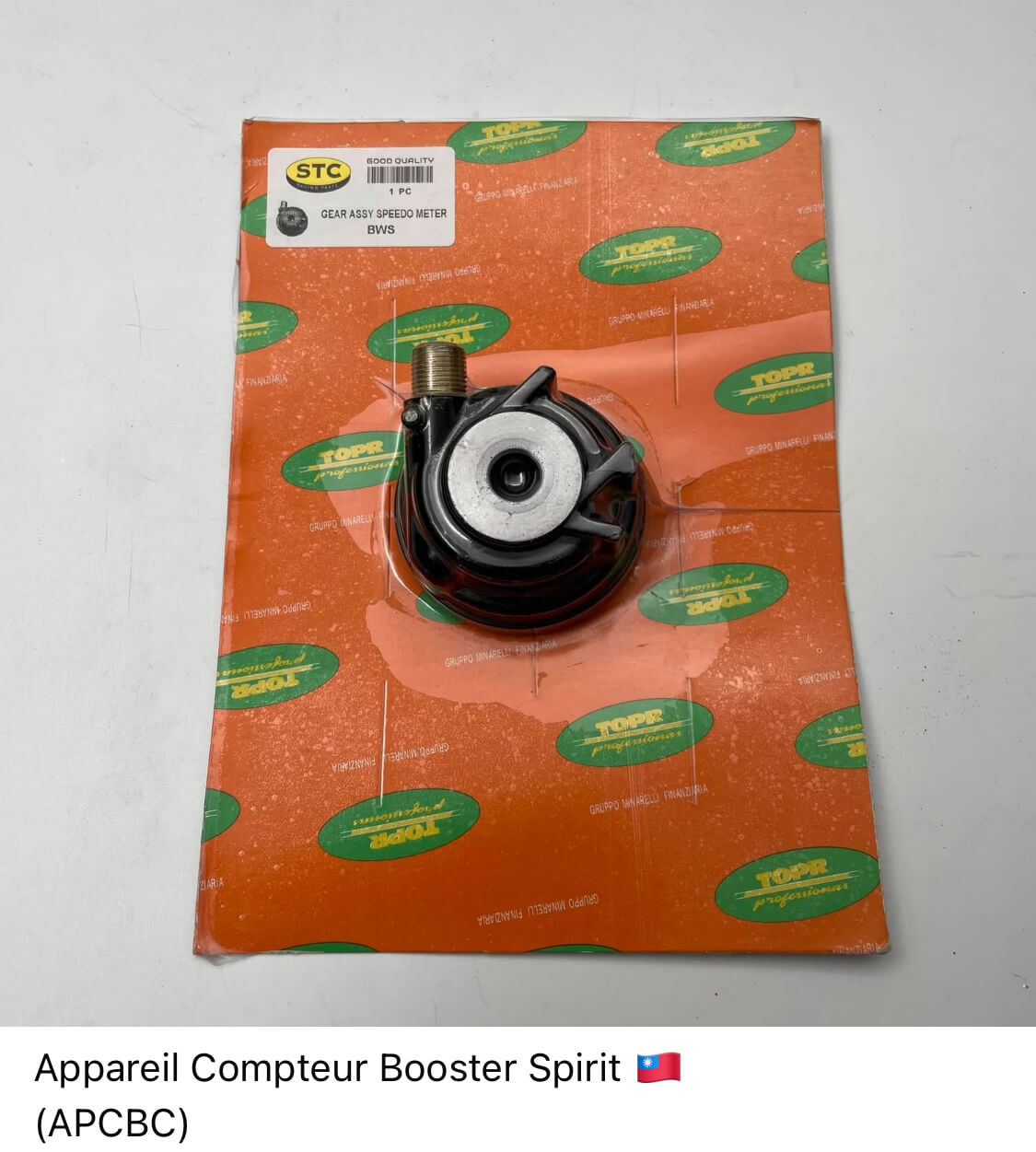 Appareil compteur booster spirit