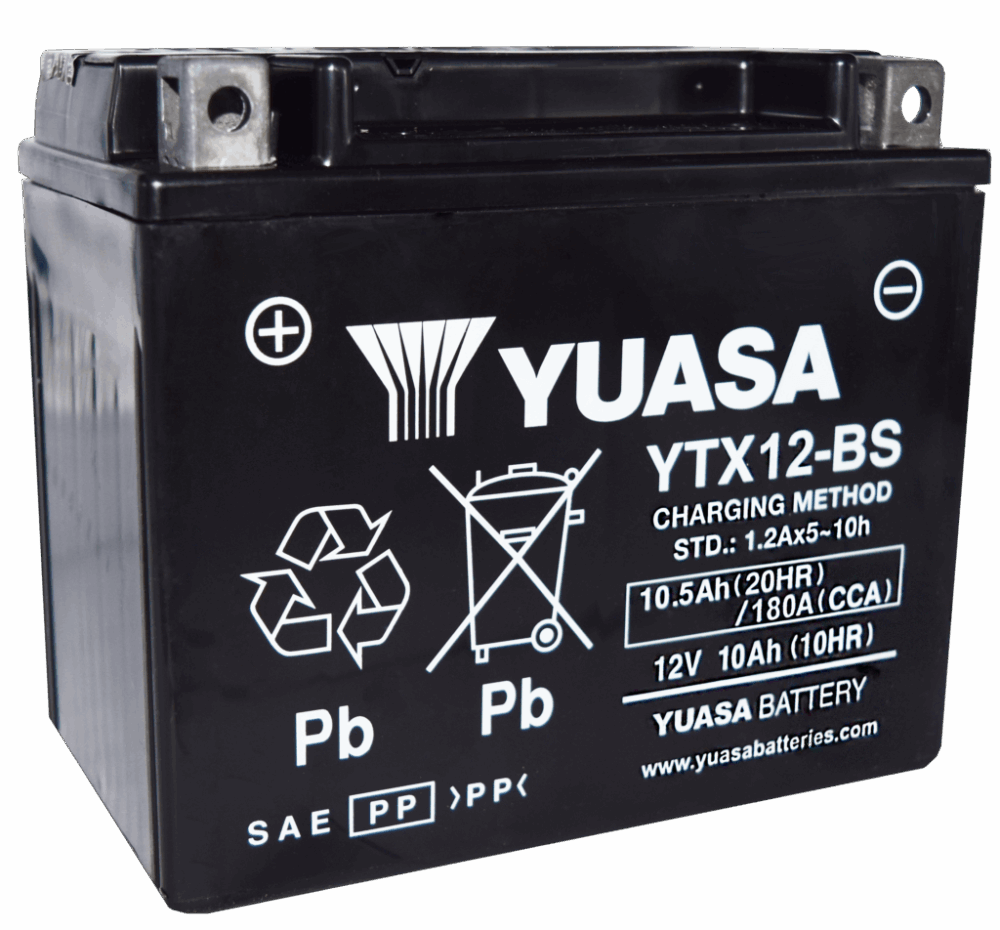Batterie Yuasa 12v 10ah modéle YTX12-BS Tunisie