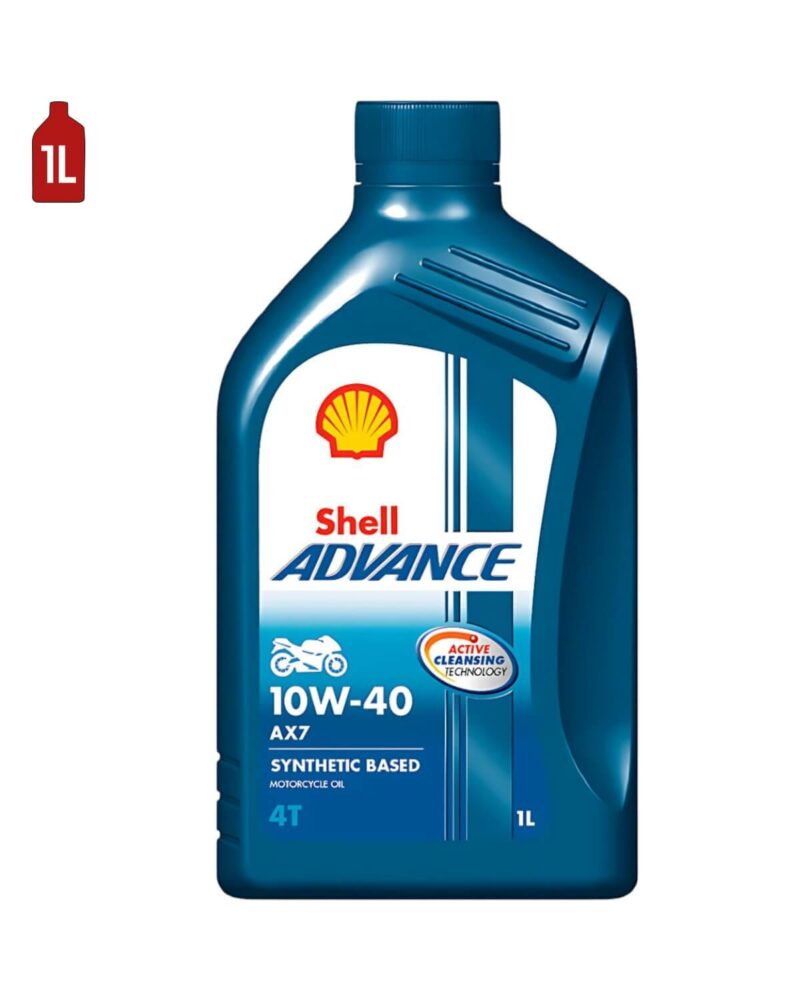 Huile Moteur Shell 4T advance 10w40 Tunisie
